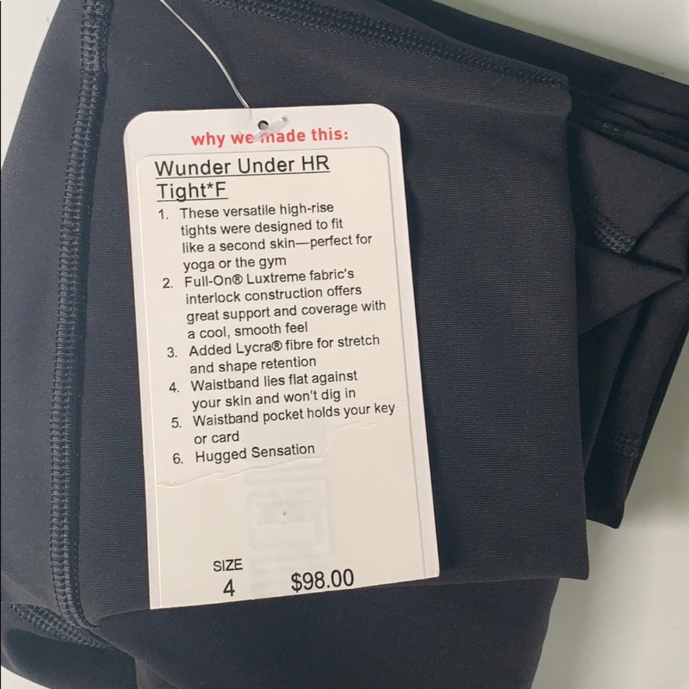 Lululemon Wunder Under HR Tight*f - Picture 7 of 7